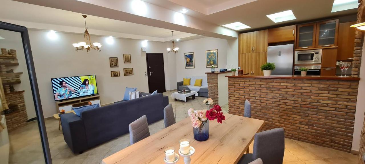 'The Seagull' Traditional Cottage Nea Makri Luaran gambar