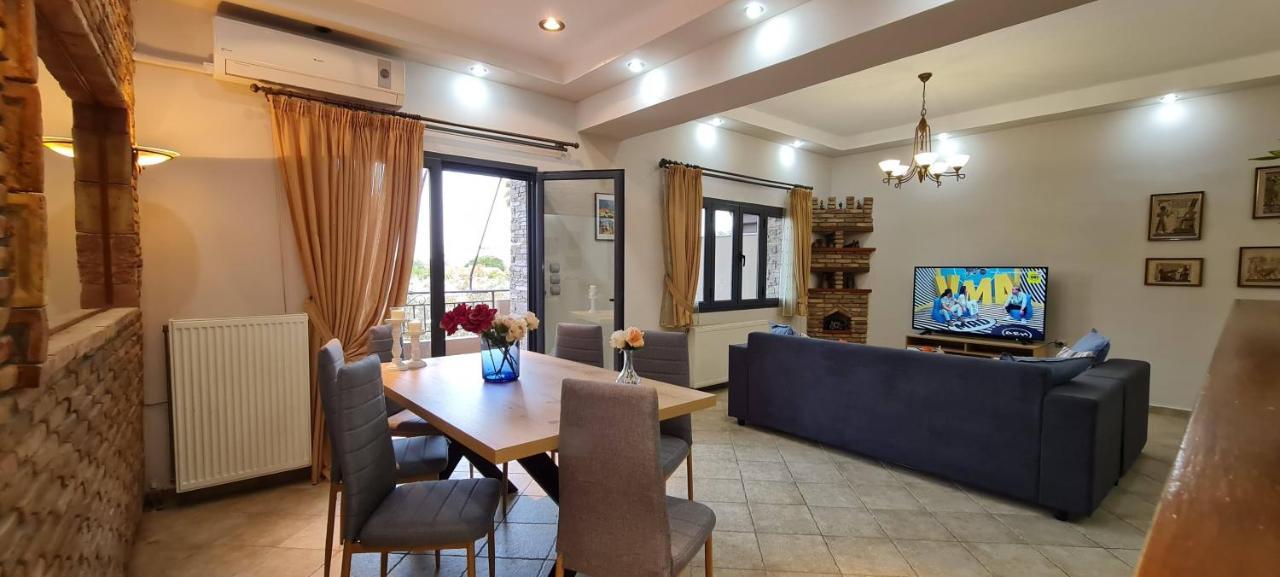 'The Seagull' Traditional Cottage Nea Makri Luaran gambar