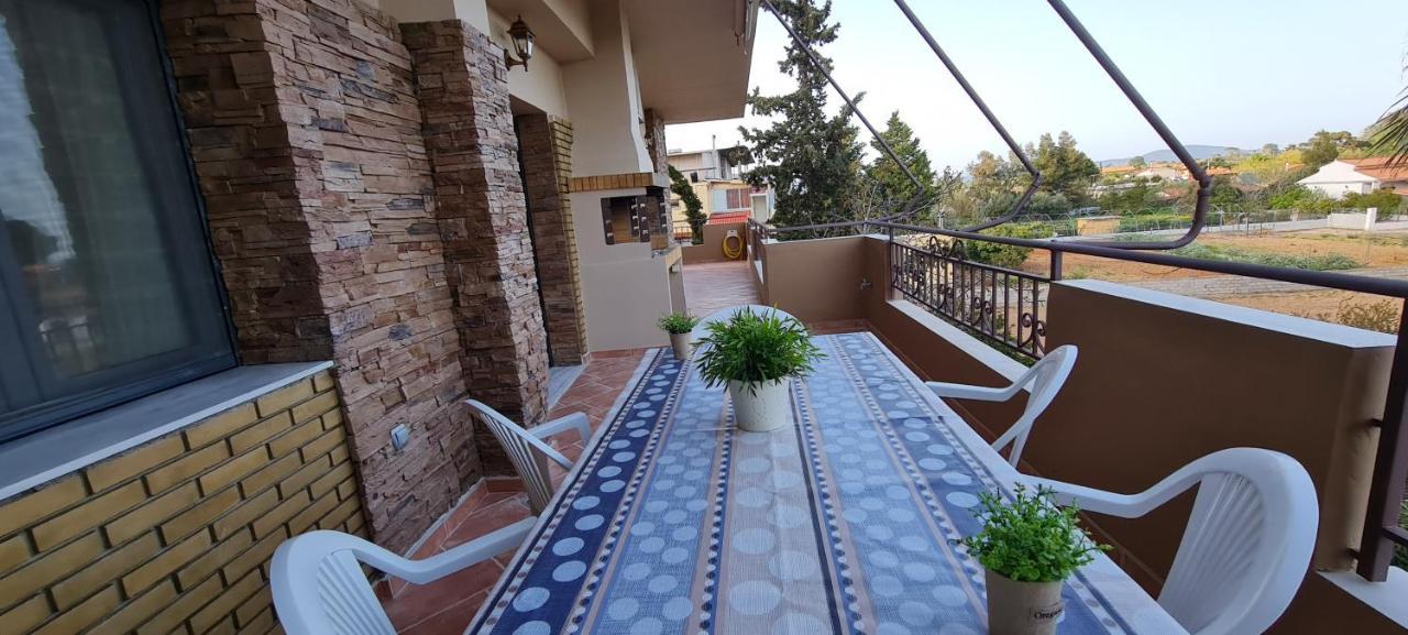 'The Seagull' Traditional Cottage Nea Makri Luaran gambar